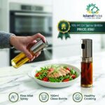 Glass Oil Spray Bottle 100ml