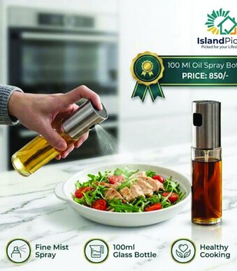 Glass Oil Spray Bottle 100ml