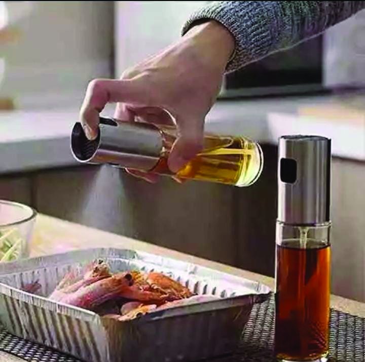 Glass Oil Spray Bottle 100ml Cooking