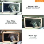 Led Sun Visor Vanity Mirror Light Modes