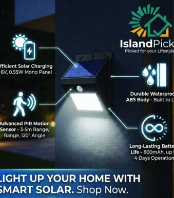 Smart Solar Motion Sensor Light